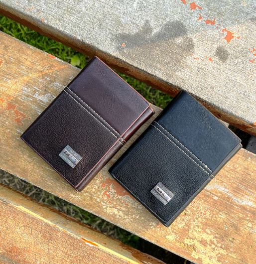 Mini Trifold Ldher Wallet